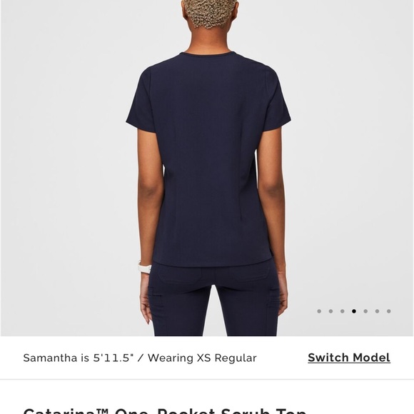 Figs Catarina™ One-Pocket Scrub Top L - Picture 4 of 11